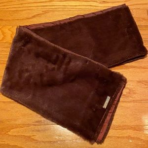 Bebe Faux Fur Wrap scarf